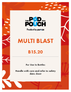 Pod in a Pouch Multi Blast Label (for tubs)