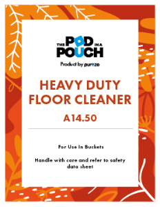 Pod in a Pouch Heavy Duty Floor Cleaner For Bucket