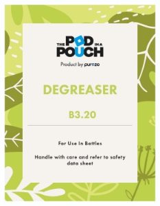 Pod in a Pouch Surface Degreaser Label (1 Front + 1 Back)