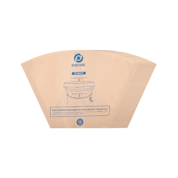 Disposable Paper Bags (Pk10) for PacVac SuperPro