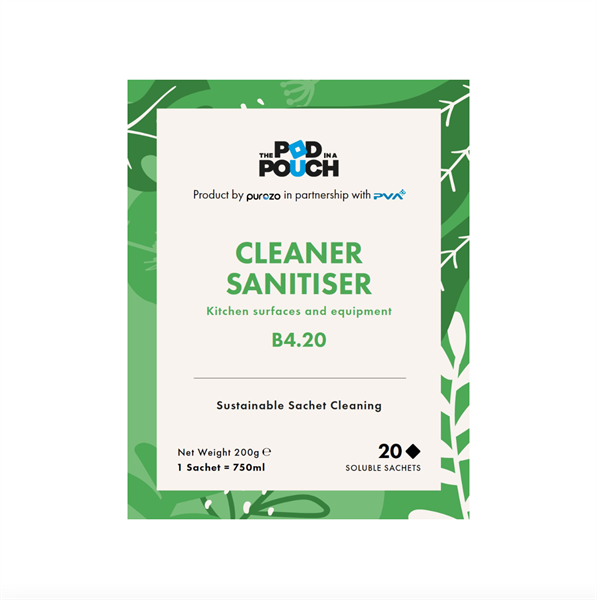 PVA Cleaner Sanitiser 20 sachets