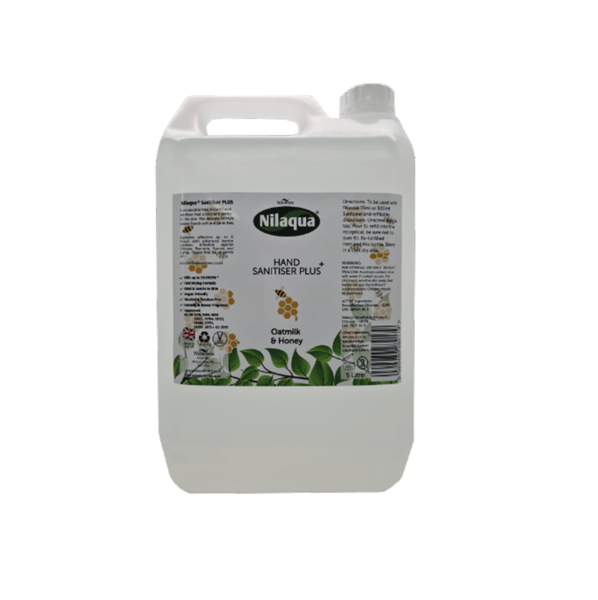 Nilaqua Hand Sanitiser Foam  Honey/oakmilk 5LTR